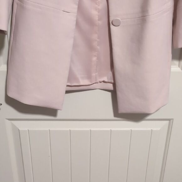 Talbots Women's Blush Pink Blazer-Coat - Picture 10 of 16
